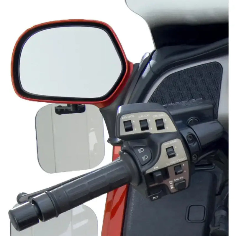 N5110 Wing Deflectors Mirror Mount Light Smoke 