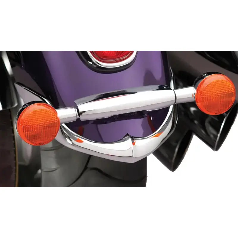 N738 Cast Rear Fender Tip with Motorcycle Rear Turn Signals for Fender Tip upgrade