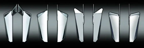 N763A Heavy Duty Chrome Lowers 