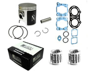 NA-40001K Top End Kit Twin Cylinder 63.95/Std Yam - Repair