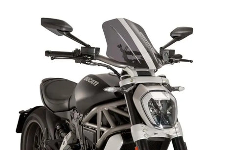 Windscreen Naked New Gen Sport Smoke Duc - PUIG