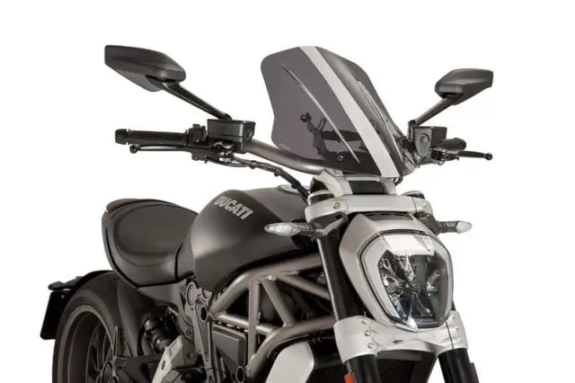 Windscreen Naked New Gen Sport Smoke Duc - PUIG