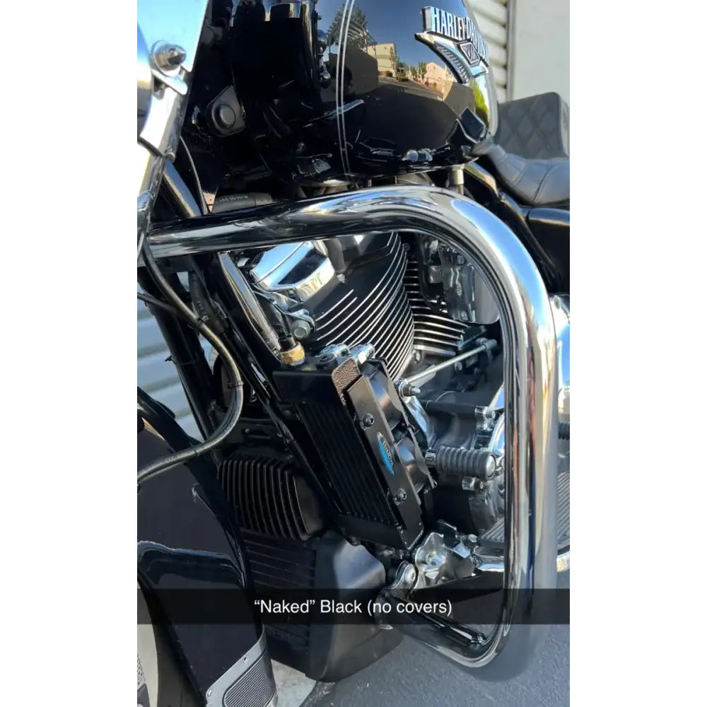 Naked Oil Cooler M8 Touring  `17 23  Blk 