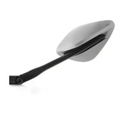 Namic Street Mirror Silver/Black Left Ea - Powersports