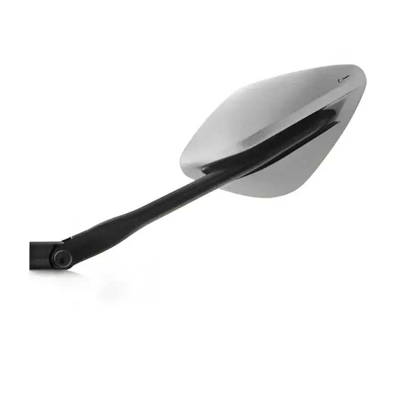 Namic Street Mirror Silver/Black Left Ea - Powersports