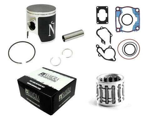 Namura NX-40098-BK Top End Kit Ceramic Comp Cyl 47.45/ + 0.51 11:1 Yam - Piston kits & Components