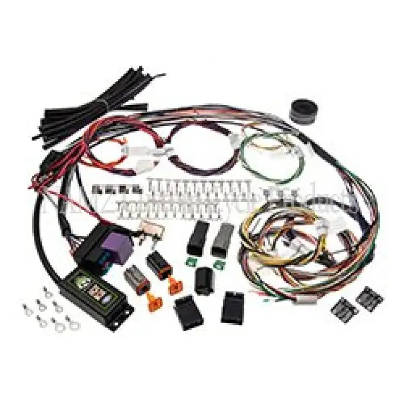 Automotive electrical wiring harness kit with connectors for NAMZ 2017 Ver-1 complete bike harness