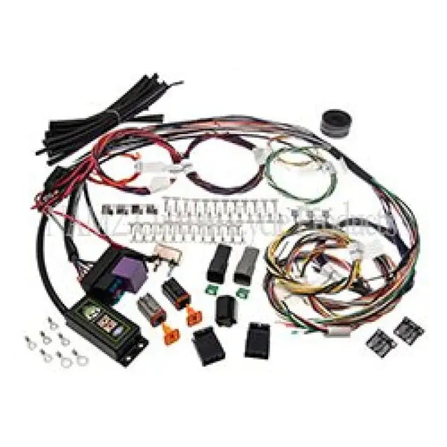 Automotive electrical wiring harness kit with connectors for NAMZ 2017 Ver-1 complete bike harness