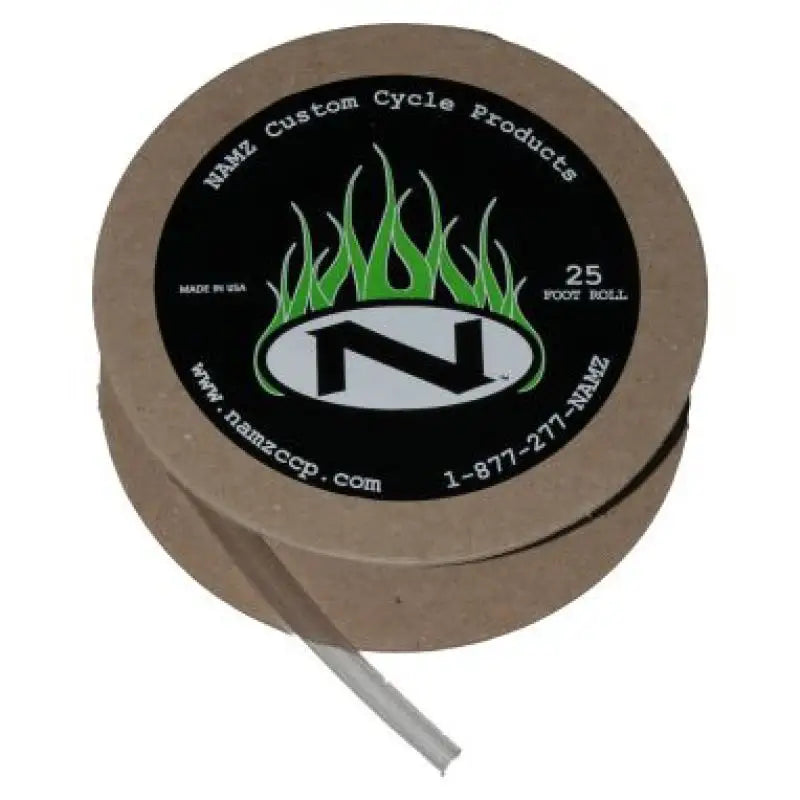 Namz Custom Cycle NCCR-2502 1/4’’ Id Clear Heat Shirnk 2:1 Ratio 25’ Spool - Electrical