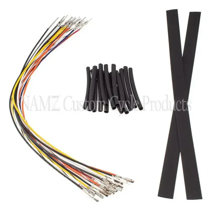Namz Custom Cycle NHCX-M08 Hbar Control Extension Harness 8’’ Fits 07-13 Non Baggers - Electrical