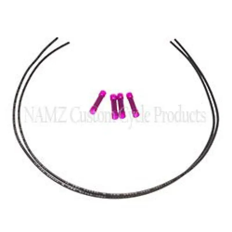 Namz Custom Cycle NHGX-1801 Heated Grip Extension Harness Fits 96-07 Hd Models - Electrical