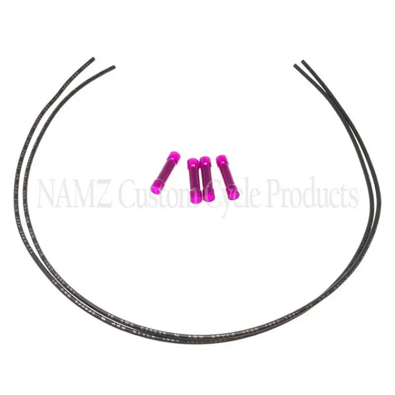 Namz Custom Cycle NHGX-1801 Heated Grip Extension Harness Fits 96-07 Hd Models - Electrical