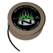 Namz Custom Cycle NHSR-25018 1/8’’ Heat Shrink 25’ Spool Id Black - Electrical