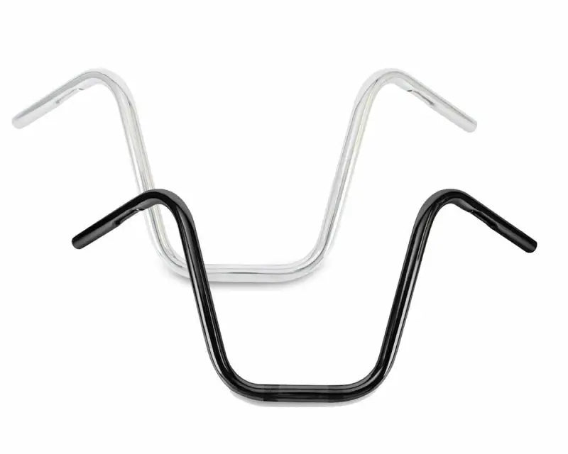 BURLY BRAND Narrow 12" Apehangers 1" Black