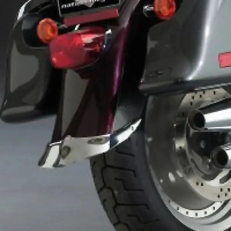 National Cycle 01-06 Harley Davidson FLSTF Fat Boy Rear Fender Tips 1pc - RV and Auto Parts