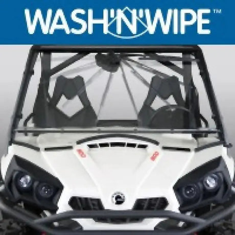 National Cycle 11-20 Can-Am 800-1000 Commander/MAX Wash-n-Wipe Full Windshield - RV and Auto Parts