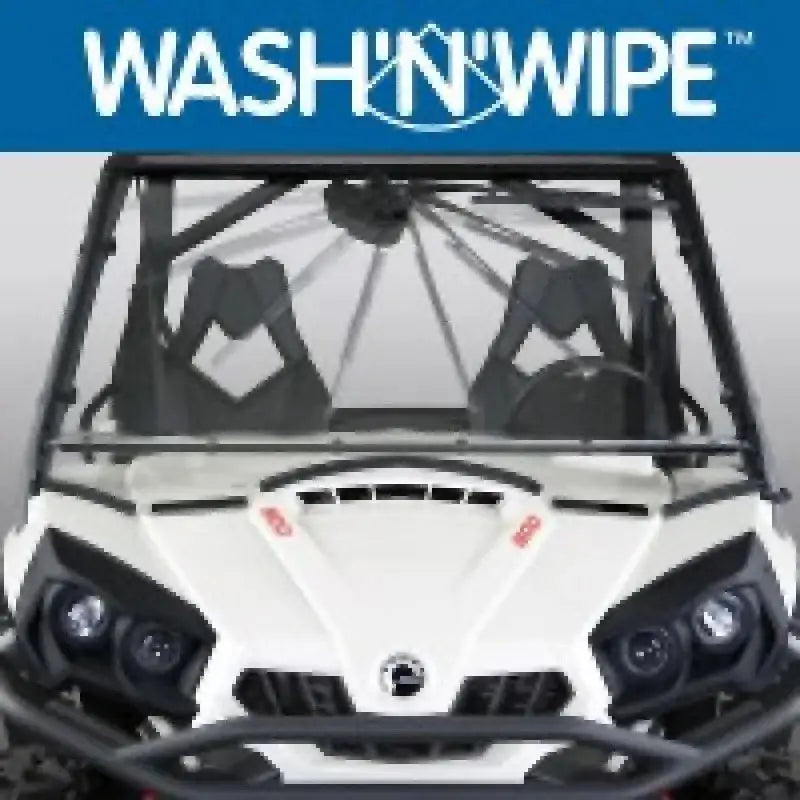 National Cycle 11-20 Can-Am 800-1000 Commander/MAX Wash-n-Wipe Full Windshield - RV and Auto Parts
