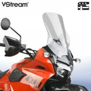 National Cycle 22+ Kawasaki KLR650 V Stream/ Wave Mid/Std. Windshield-Light-Tint - RV and Auto Parts