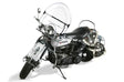 National Cycle 36-47 Harley Davidson Knucklehead/1948 PanHead Vintage Round Top Windshield-Clear - RV and Auto Parts