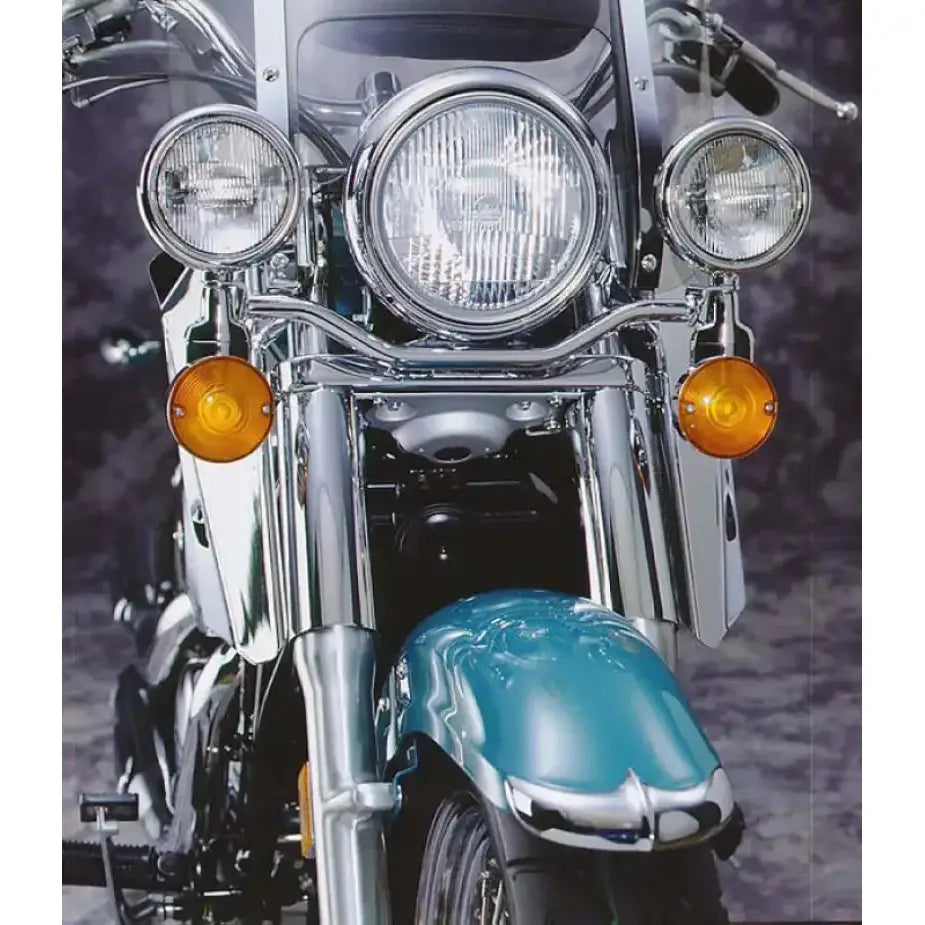 National Cycle 83-12 Harley FXS/FXD/FXW/ Kawasaki VN800-1500 Vulcan Classic Chrome Lower Deflector - RV and Auto Parts