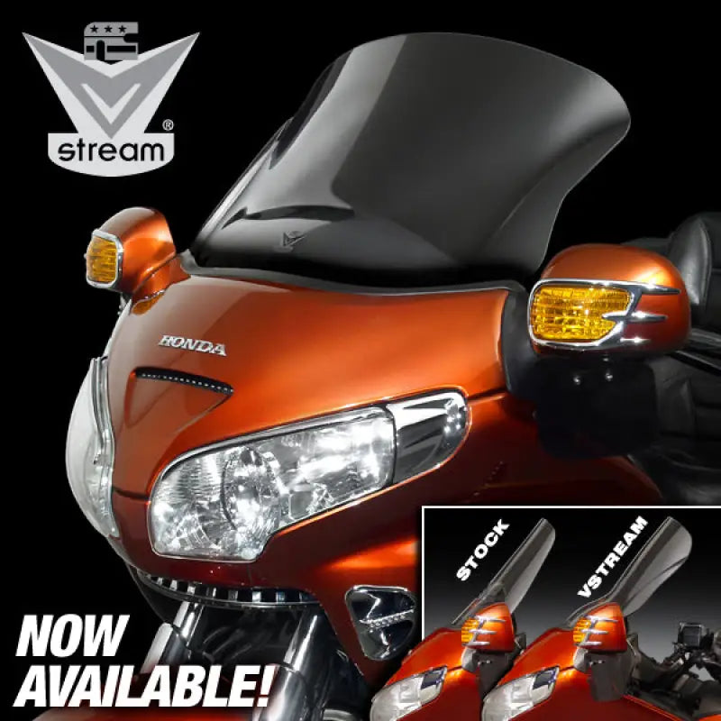 National Cycle N20012 Vstream Replacement Windscreen W/O Vent Opening Clear - Windshield/Windscreen