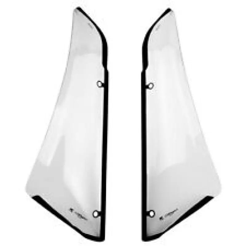 Clear motorcycle wind deflectors for Polaris by National Cycle N40200 Nc Airflares
