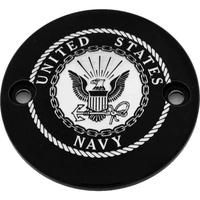 CUSTOM ENGRAVING NAV16-63BG M8 Timer Cover Navy Black