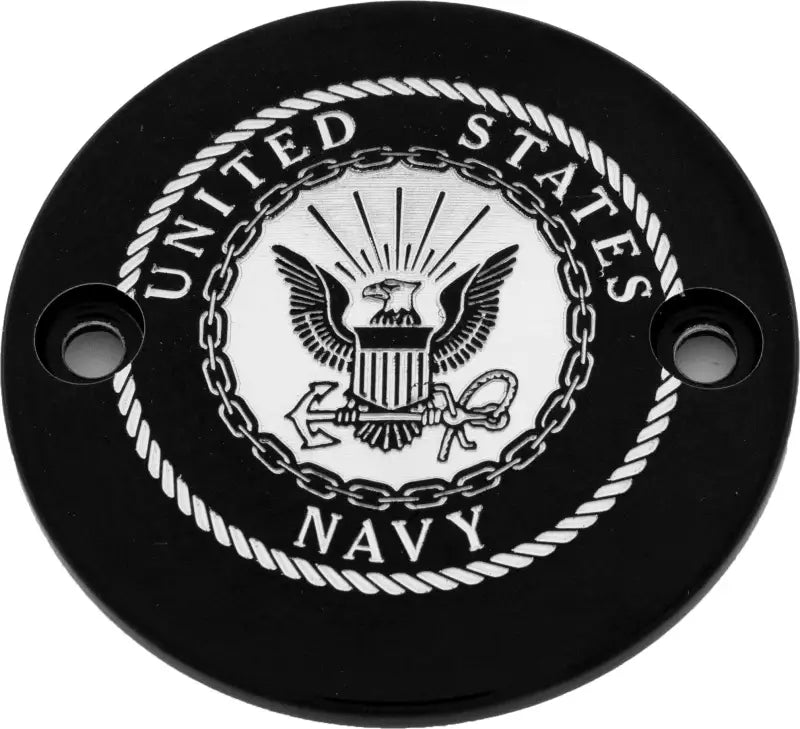 CUSTOM ENGRAVING NAV16-63BG M8 Timer Cover Navy Black