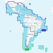 Navionics SonarChart Live Mapping Feature: Marine Cartography 010-C1364-40 - SA004L Mexico Caribbean Brazil