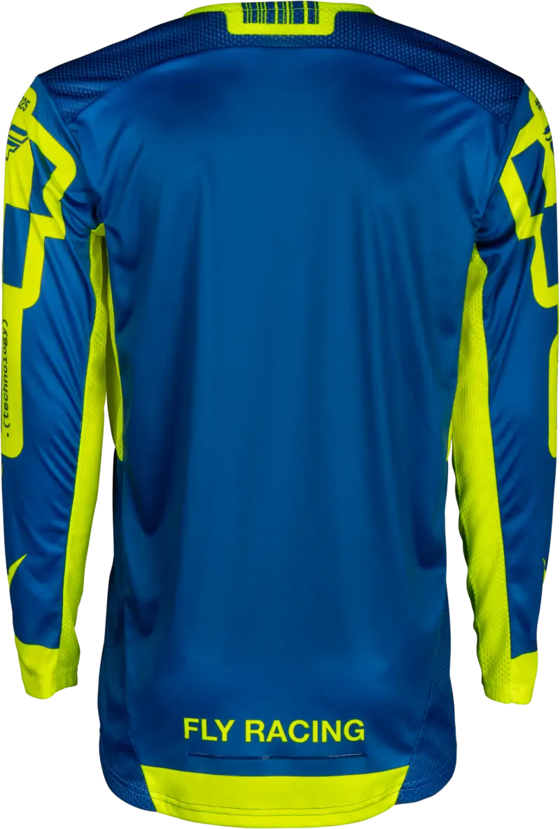 Lite Lancer Jersey Navy/Hi Vis 2x - FLY RACING
