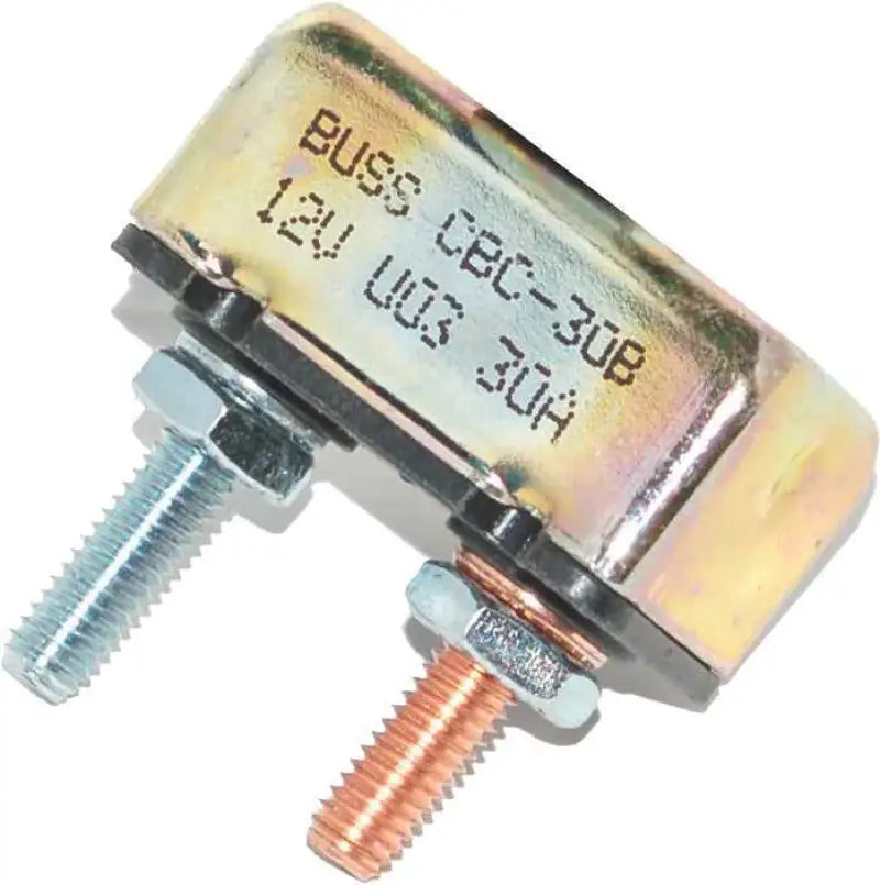 NAMZ CUSTOM CYCLE NCB-3001 Univ 30 Amp Circuit Breaker OEM # 74599 77b 10 32 Studs Ea