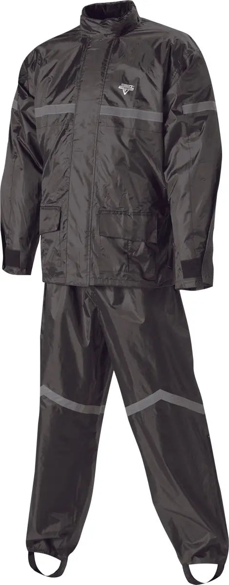 Stormrider Rain Suit Black/Black 4X