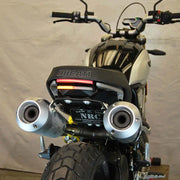 Ducati Scrambler rear view with Rage Cycles S1100-FE-T Fender Eliminator from New Rage Cycles