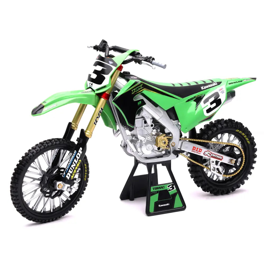 NEW-RAY Race Dirt Bike Replica Accessories 49663