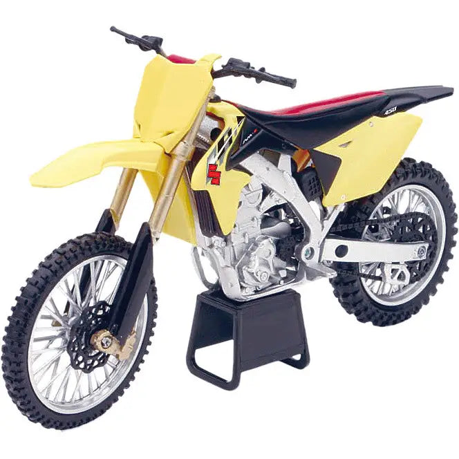 NEW-RAY Race Dirt Bike Replica Accessories 57643 - Yellow 12 14 RMZ4540