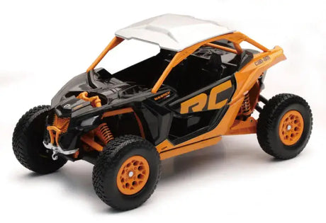 New Ray Toys Can-AM Maverick X3 X RC Turbo R72 (Black/Desert Tan)/ Scale - 1:18 - RV and Auto Parts