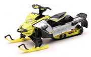 Yellow and black snowmobile toy from New Ray Toys Can-AM MXZ X-RS series