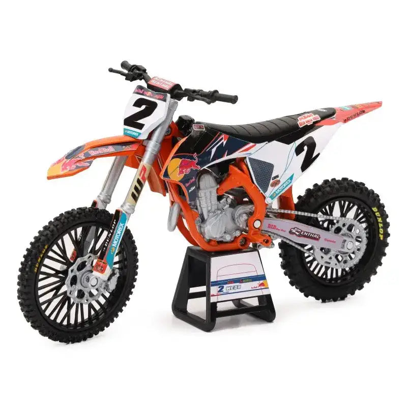 New Ray Toys KTM Red Bull 450SX-F (Cooper Webb #2)/ Scale 1:12 - Apparel
