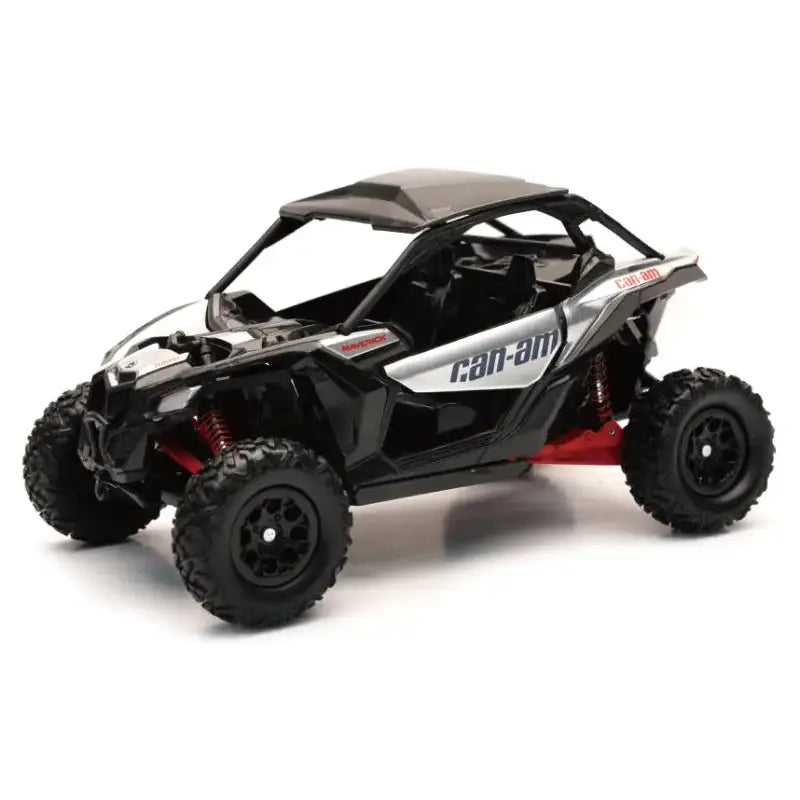 New Ray Toys Can-AM Maverick X3 (Hyper Silver/Red)/ Scale - 1:18 - 58193A