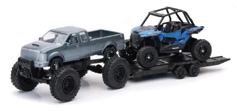 New Ray Toys Pickup Toy Hauler with Polaris RZR XP1000 EPS - Apparel