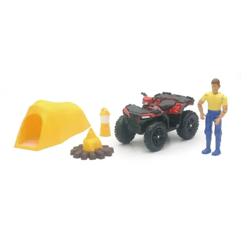 New Ray Toys Polaris Sportsman XP1000 Camping Set/ Scale - 1:18 - Apparel