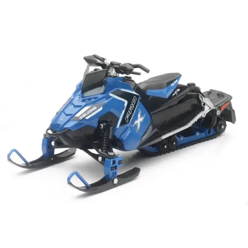 New Ray Toys Polaris Switchback Pro-X 800 Snowmobile (Blue)/ Scale - 1:16 - Apparel