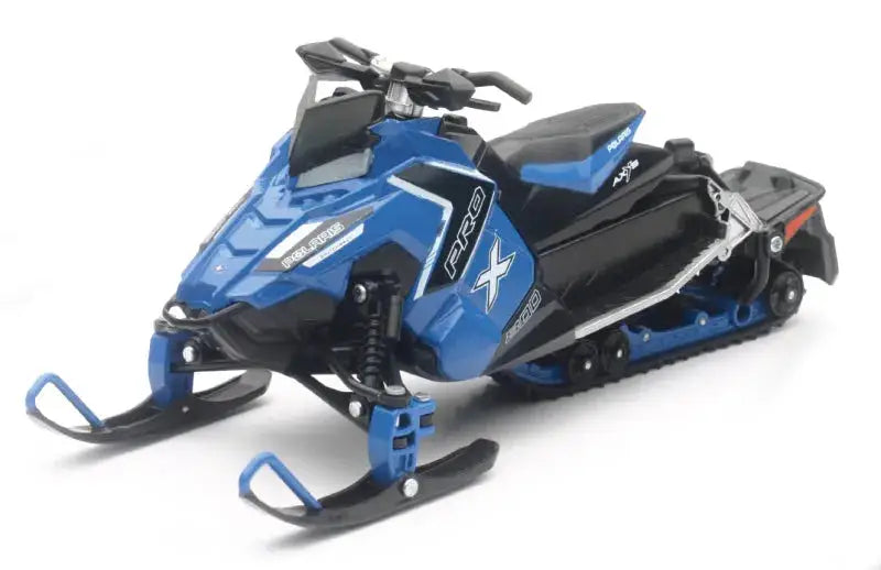 New Ray Toys Polaris Switchback Pro-X 800 Snowmobile (Blue)/ Scale - 1:16 - Apparel