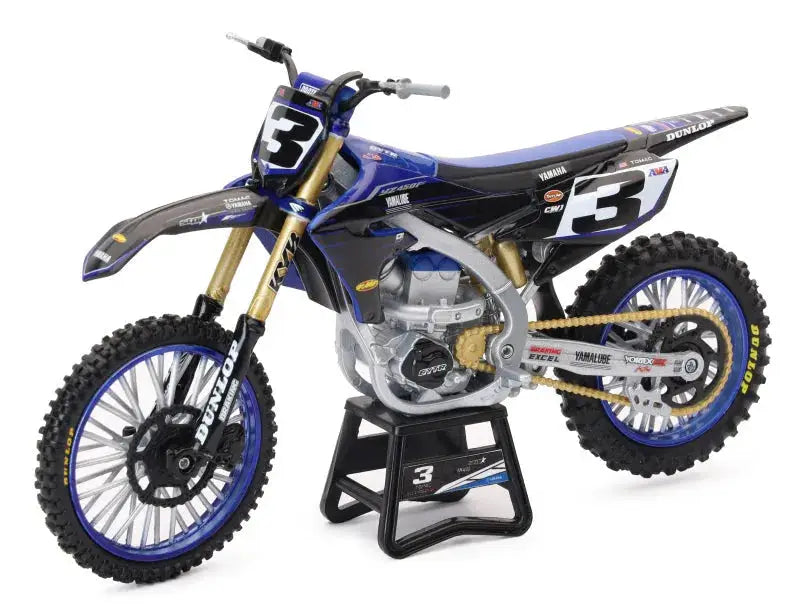 New Ray Toys Yamaha YZ450F Factory Team (Eli Tomac #3)/ Scale - 1:12 - Apparel