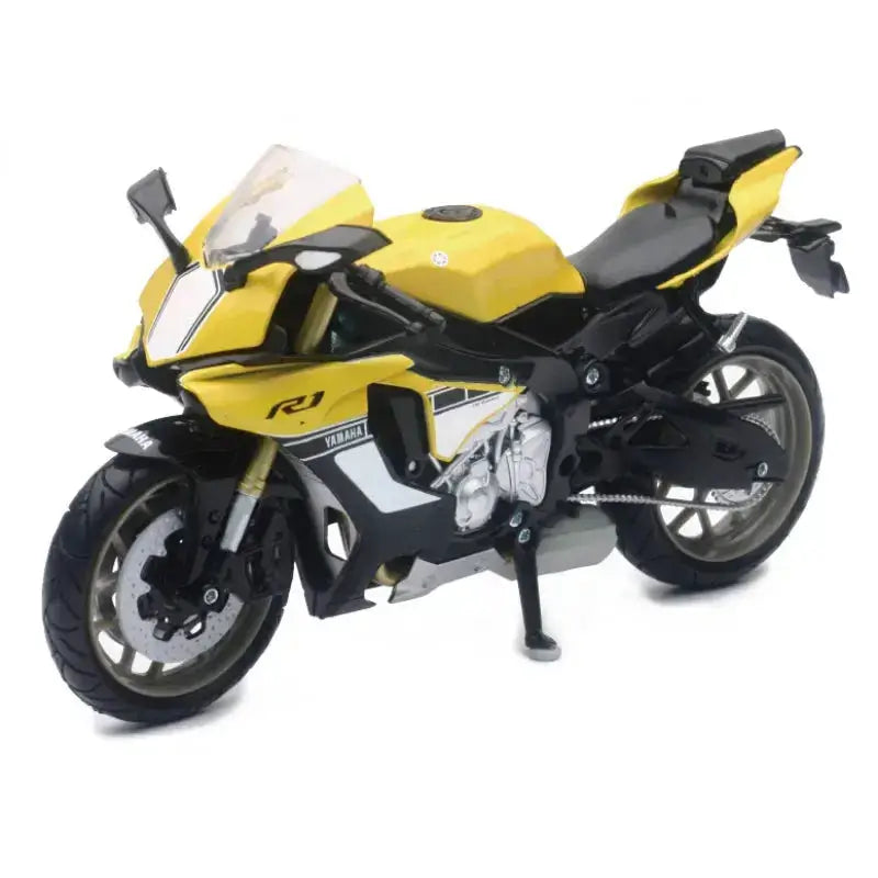 New Ray Toys Yamaha YZF-R1 Street Bike (Yellow)/ 1:12 - Apparel