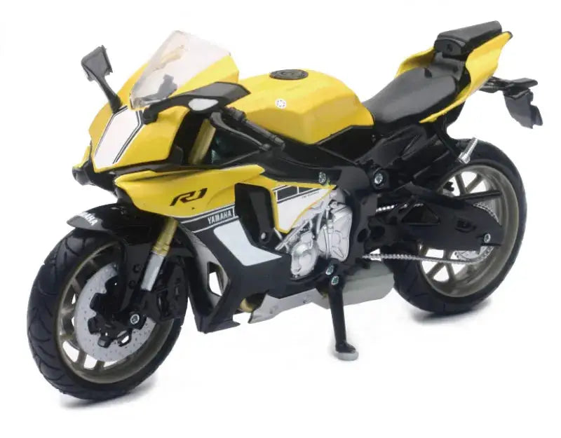 New Ray Toys Yamaha YZF-R1 Street Bike (Yellow)/ 1:12 - Apparel
