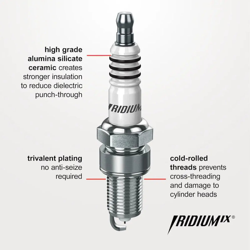 NGK Corrugated Ribs Prevent Flashover Spark Plug 91768