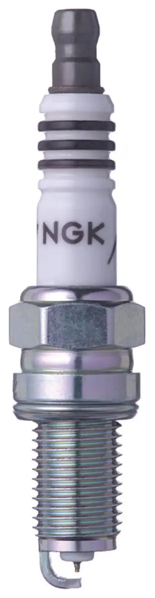 Silver and gray spark plug from NGK Iridium IX Spark Plug Box of 4