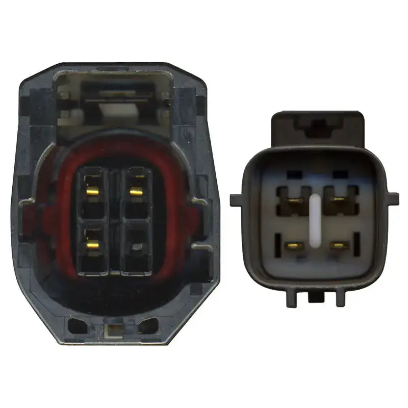 Two automotive electrical connectors for NGK Mazda 3 2010-2013 direct fit 5-wire wideband sensor