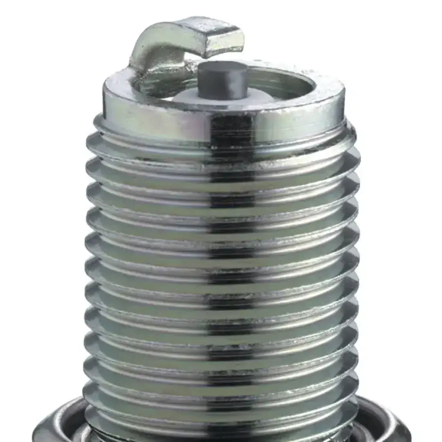Metal spark plug with threaded body from NGK Standard Spark Plug Box of 4